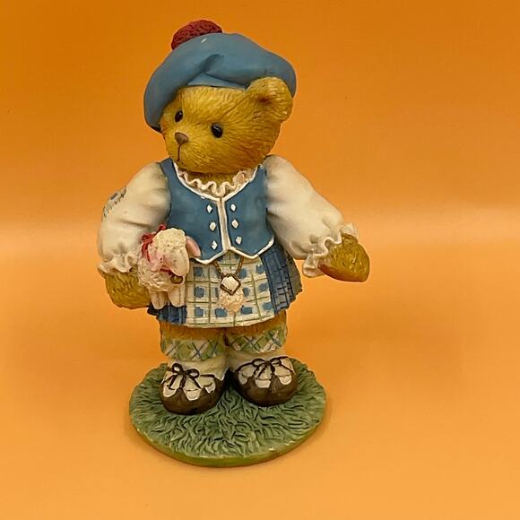 Cherished Teddies Lorna 1996 Our Love Is In The Highlands Enesco Figurine 202452 - Picture 1 of 6